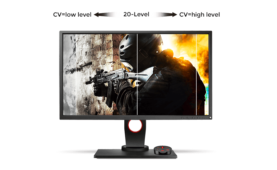 Monitor Gamer Benq Zowie LED 24,5 Full HD Widescreen 240Hz HDMI/DVI 1ms Altura Ajustável - XL2546 
